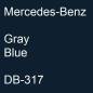 Preview: Mercedes-Benz, Gray Blue, DB-317.